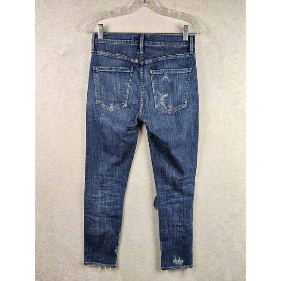 Agolde Women's Distressed Denim Jeans Size 26 - Picture 3 of 3